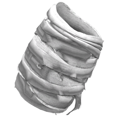 White Worn Arm Bandages - Righy Arm