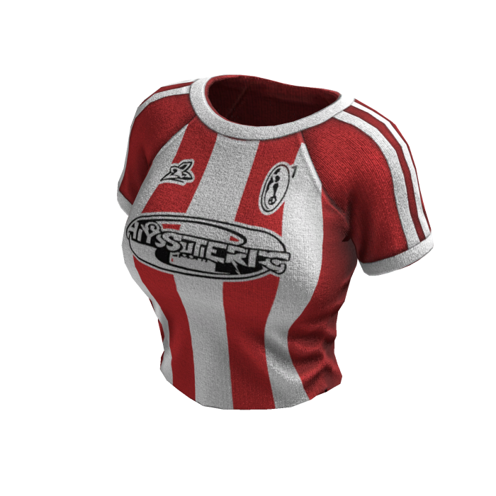 Striped Sporty Tee (Red White)