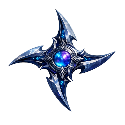 Astral Ninja Star Made by Zelgraz preview 3