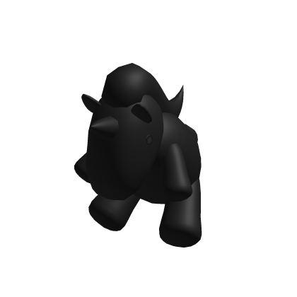 Black Unicorn Plushie