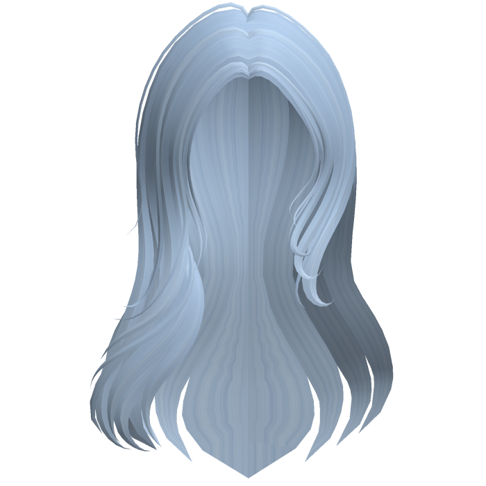 Long Soft Layered Hair (Blue)