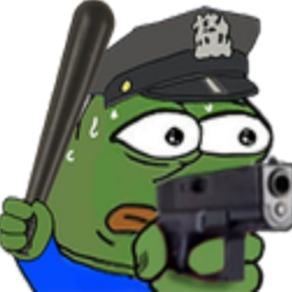 Peepo police Roblox decal