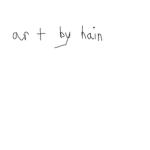 ### by hain