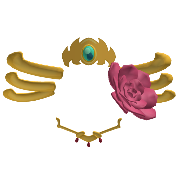 Gyokuyou's Precious Emerald Crown with Roses