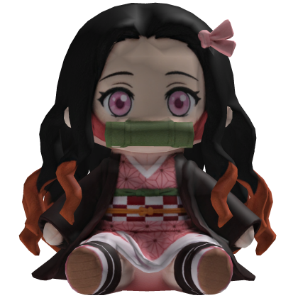 pelúcia Nezuko Kamado DEMON SLAYER Roblox item