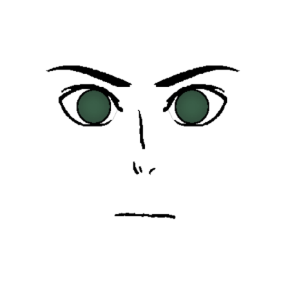 Green Eyes Roblox decal