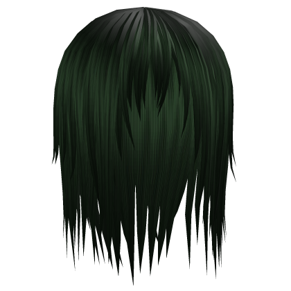 green wispy Spikey vampire vkei hair  Roblox item