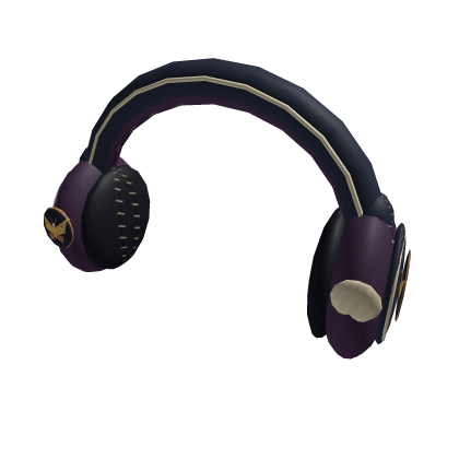 Midnight Patchwork Headphones