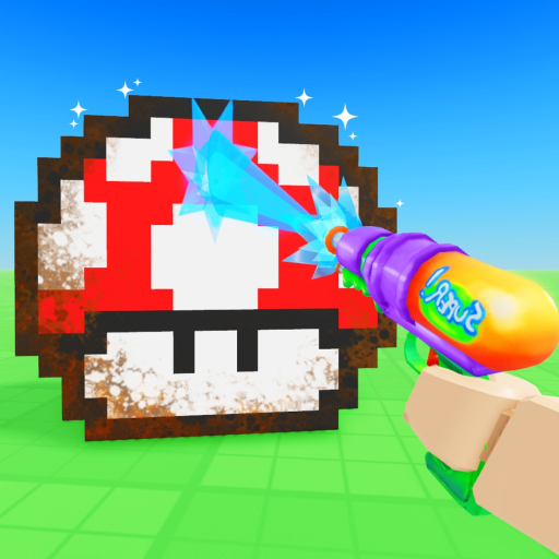 🧼 CLEAN THE WORLD [✨🌊] official Roblox game thumbnail