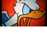 Donald duck fan turf