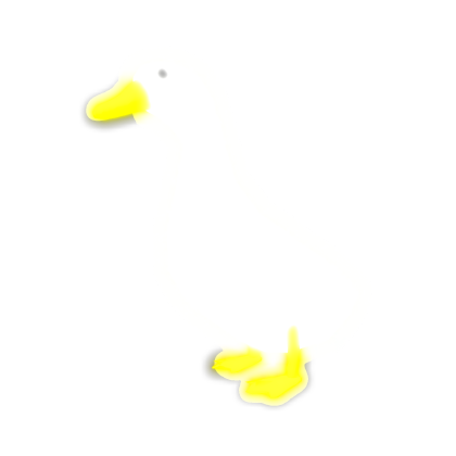 [GLOWS INGAME] REALLY BRIGHT Emissive Goose Roblox item