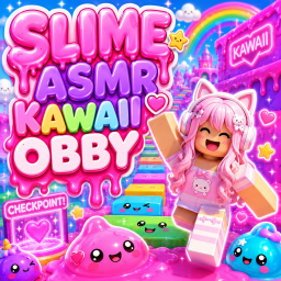🌸Slime ASMR Obby [Kawaii] ≧◡≦🌸
