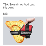 The holy Garlic bread gang