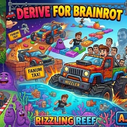 "Drive for Brainrots! 🚗 icon