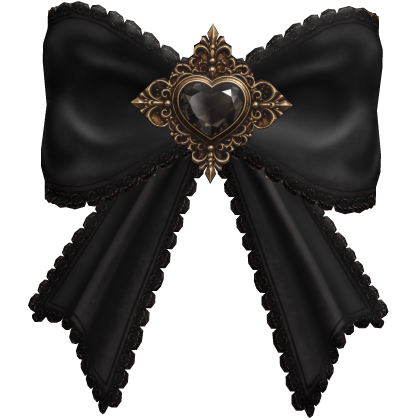 Goth Vampire Hair Bow