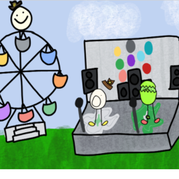 the eggy theme park