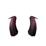 Dark Plum Horns