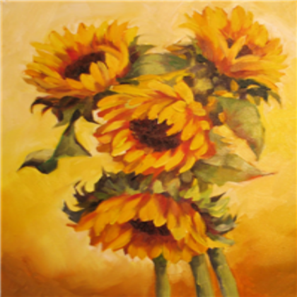 Sunflowers Painting Roblox decal