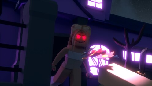 ESCAPE EVIL CRUSH OBBY (SCARY OBBY)
