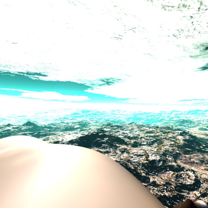 Ice planet skybox