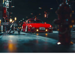 Late night racing