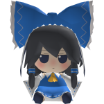 Blue Reimu Fumo Hat