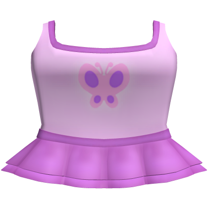 ♡ cute talking angela shirt top w/ skirt 