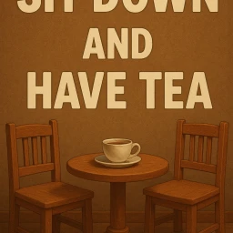 sit down and have tea simulator icon