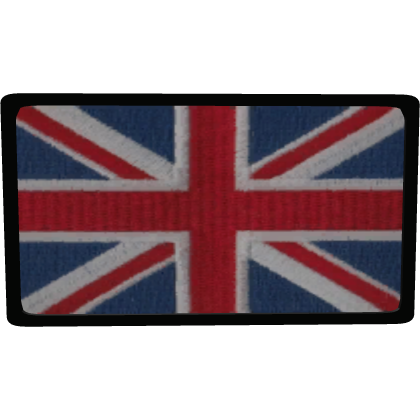UK Flag Patch, Full Colour [R] Roblox item