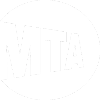 White MTA Logo