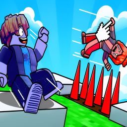 Drag Your Friend [2 Player Obby]