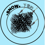 Snowy and flakes