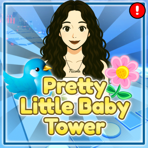 Pretty Little Baby Tower 💙🕊 official Roblox game thumbnail