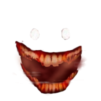 Scary Open Mouth Face Roblox decal