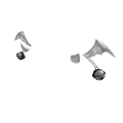 Fallen Angel bat wings with bells (^,..,^) 