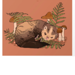 {mushroom} ferret friends
