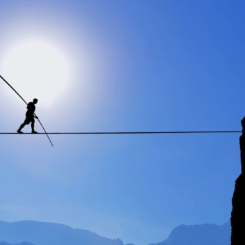 icey tightrope