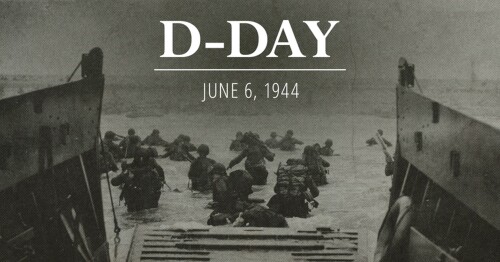 Sunday June 6th 1944. (D Day)