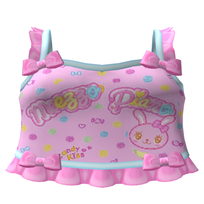 ♡ pink candy mezzo piano tweencore tank top 🩵