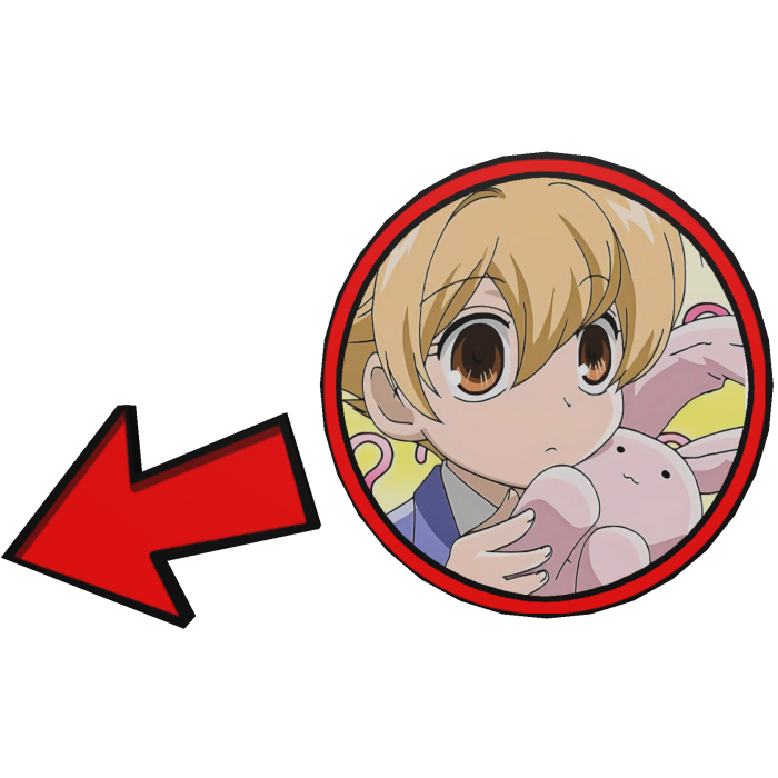 Mitsukuni Haninozuka Pointing Meme Circle Ouran