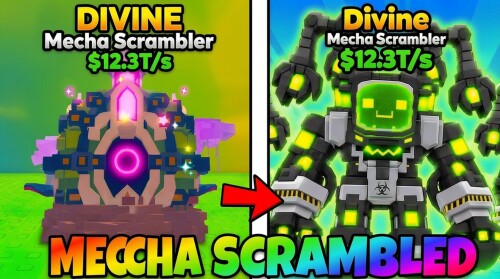MECHA SCRAMBLEZ RADIOACTIVE 9999X