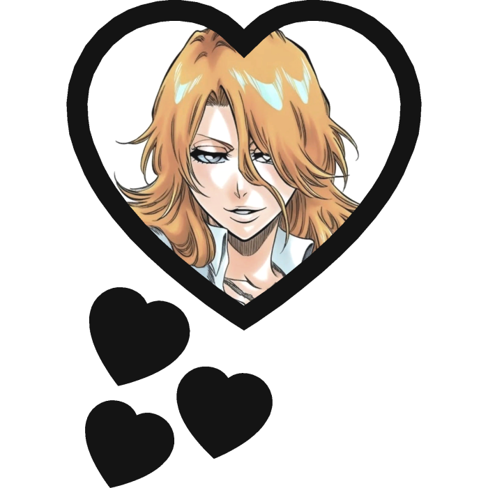 Rangiku Matsumoto Thinking Hearts Bleach