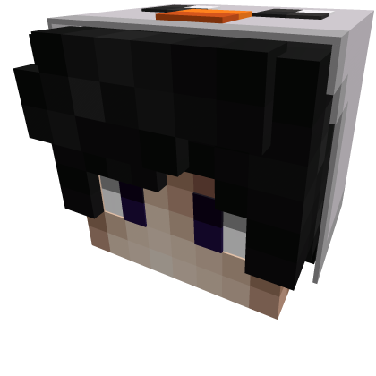 Pixel boy w/black hair & penguin hood [ Duxo ] Roblox item