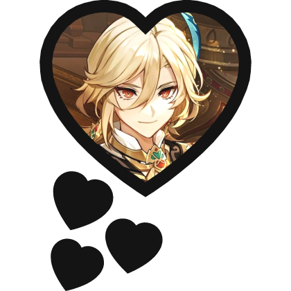 Kaveh Thinking Hearts Genshin Impact Roblox item
