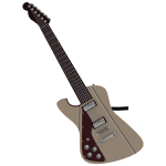 Elegant Vintage Guitar