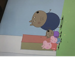Up the peppa pig