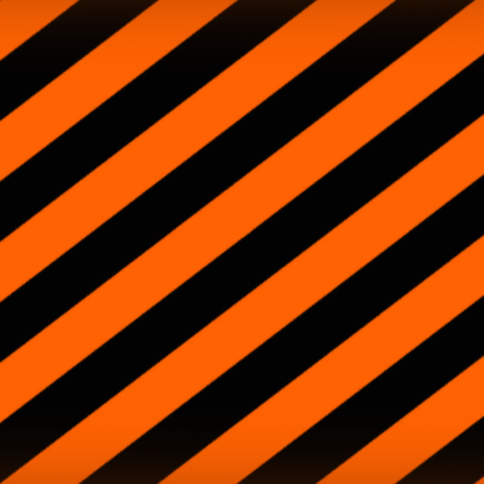 Orange Caution Tape Stripes