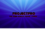 ProjectPro: the funny roblox group