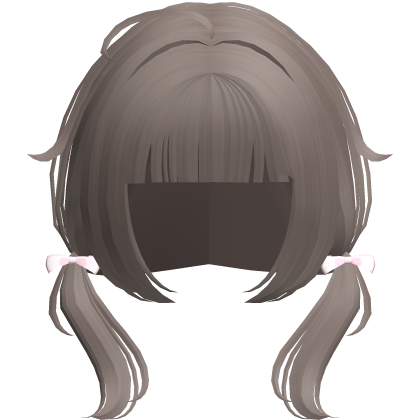 ash thin low wispy baby pigtails