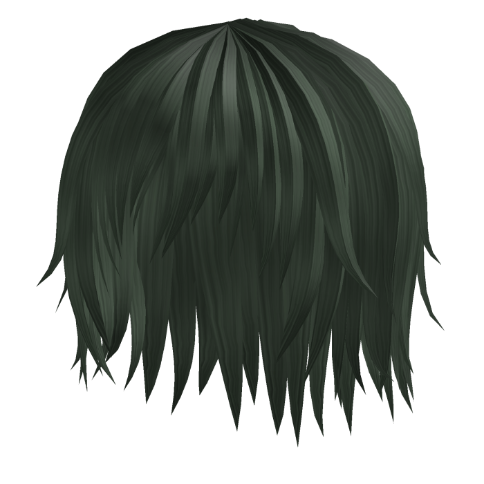 👽Green Messy Emo Anime Vkei Punk Hair👽